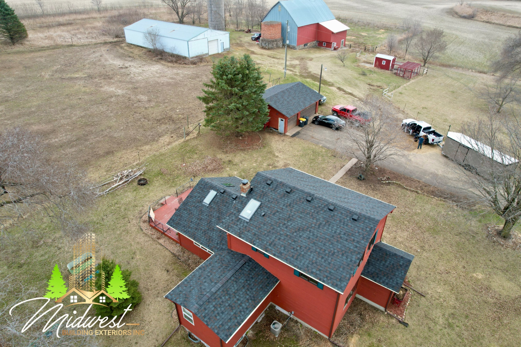 Farmhouse roof replacement — Hudson, WI