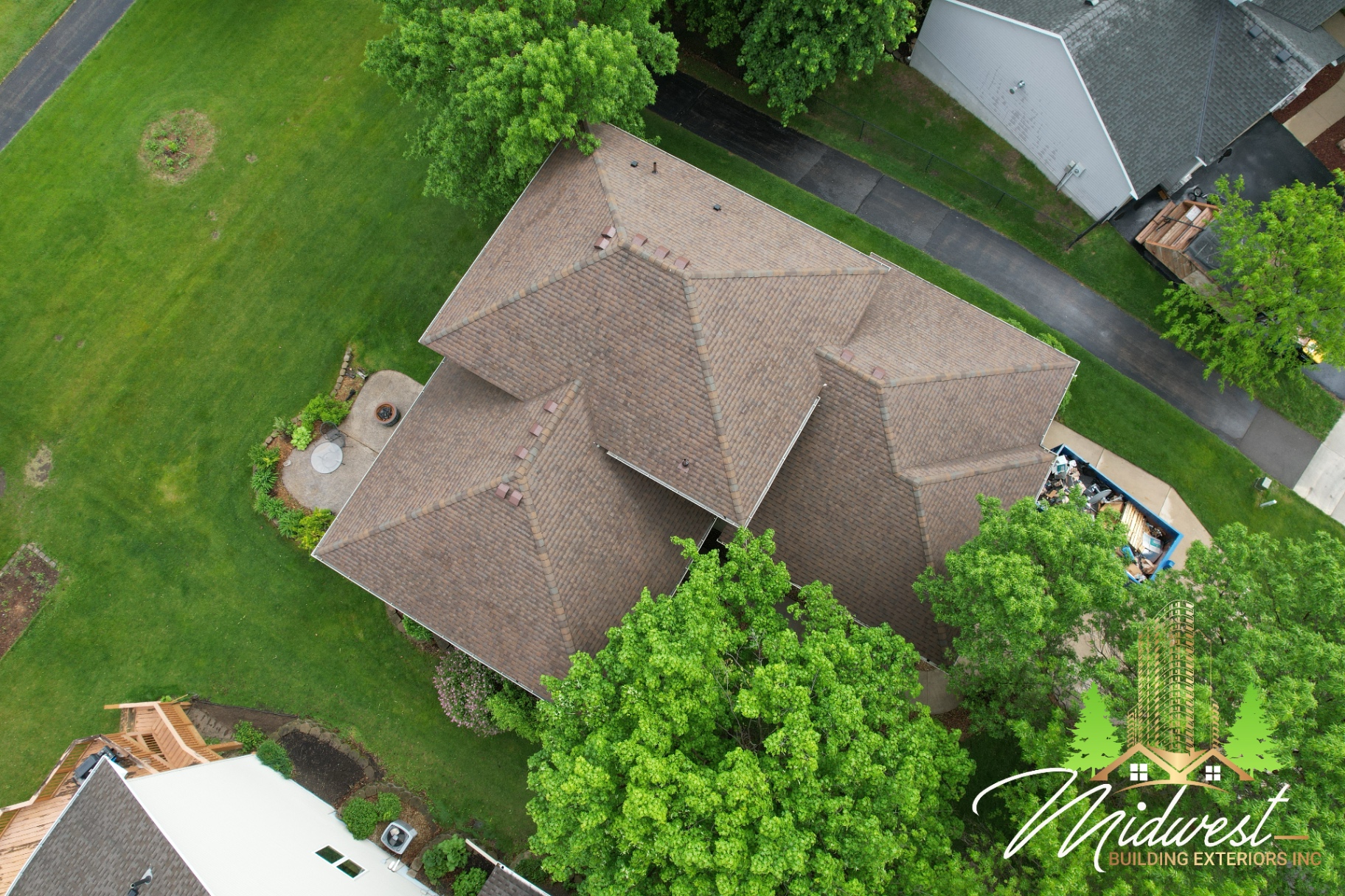 Tan-blend asphalt shingle roof — Rosemount, MN