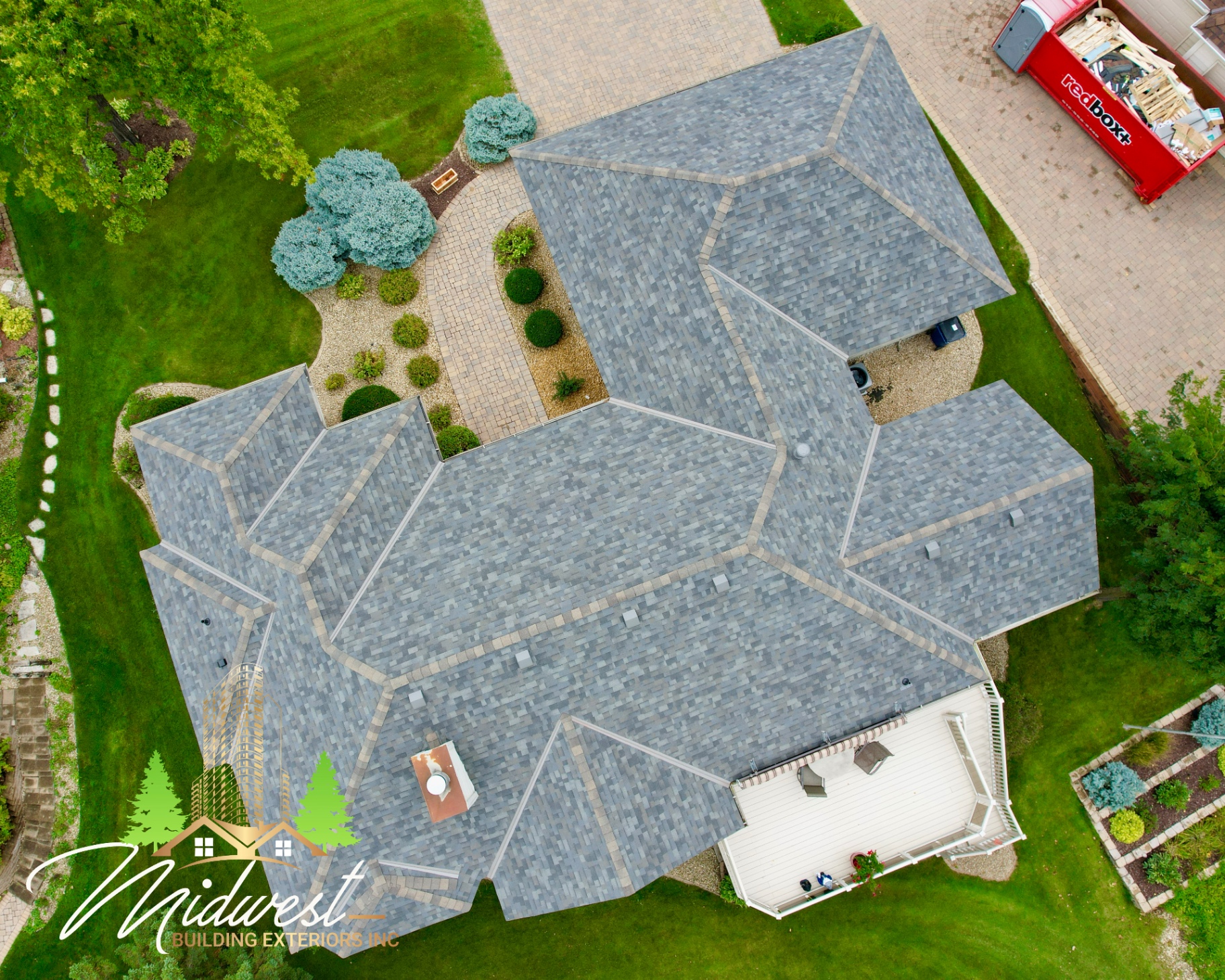 Blue architectural shingle roof — South St. Paul, MN