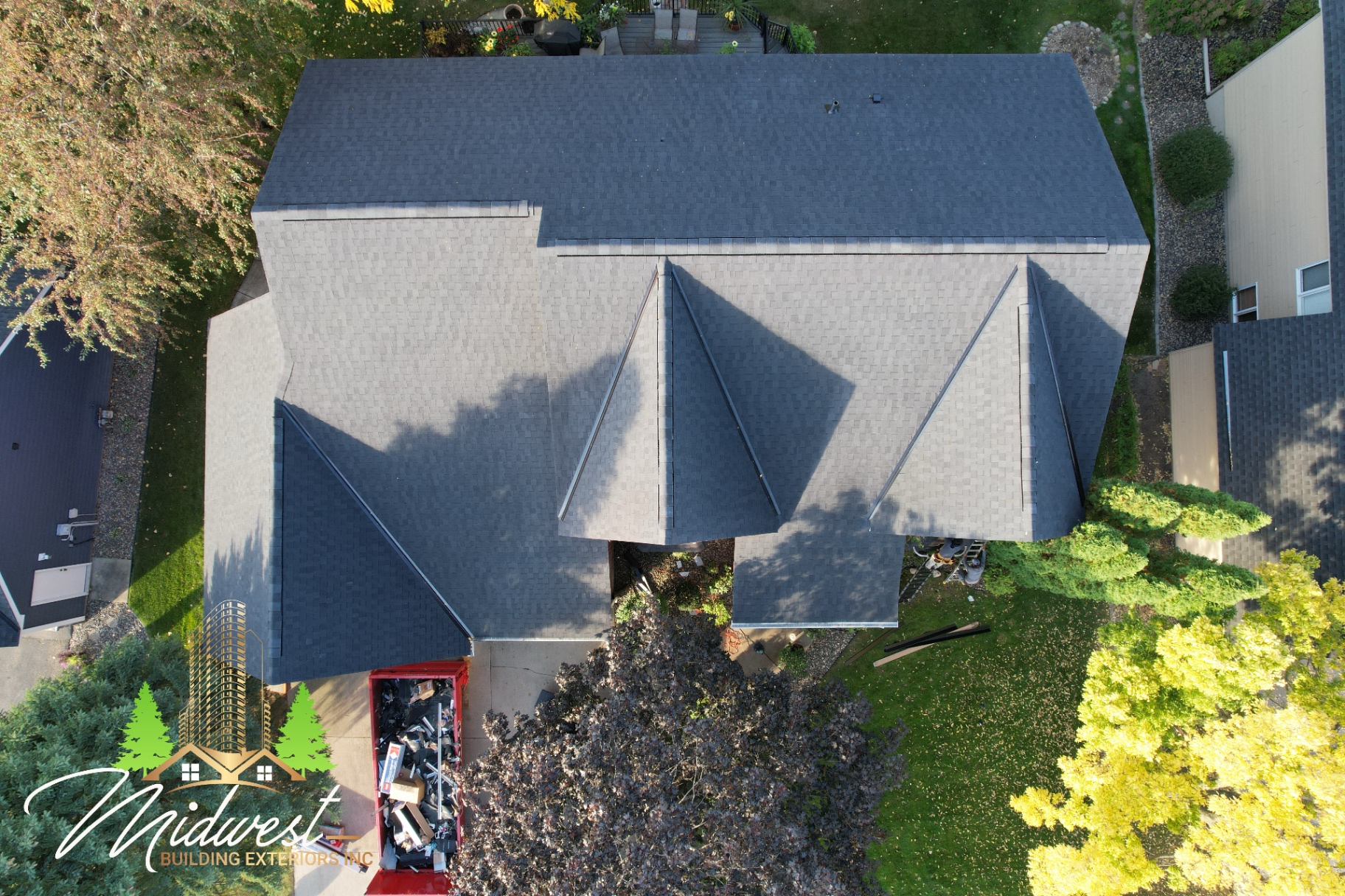 Grey shingle roof with multiple dormers — Mendota Heights, MN